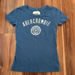 Abercrombie & Fitch Blue Logo T-Shirt